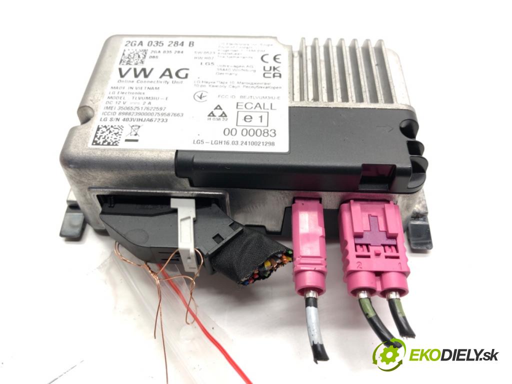 SKODA KAMIQ SUV 2024 85 kW 1.0 TSI 999 Modul ONLINE: 2GA035284B