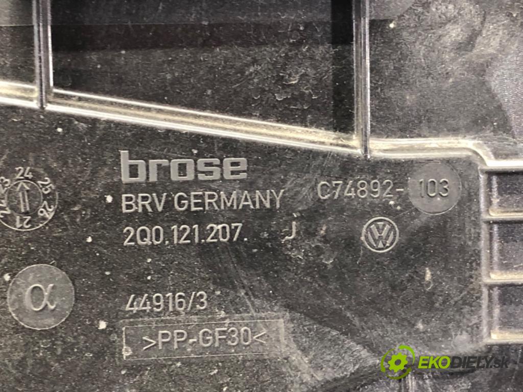 SKODA KAMIQ SUV 2024 85 kW 1.0 TSI 999 Obal ventilátora 2Q0121207J