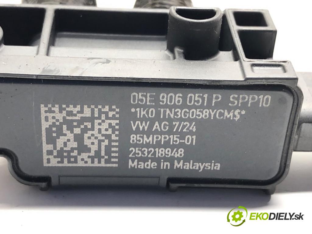 SKODA KAMIQ SUV 2024 85 kW 1.0 TSI 999 Snímač tlaku spalín 05E906051P