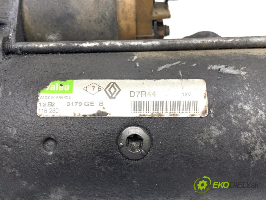 RENAULT TRAFIC II Autobus 2002 60 kW 1.9 dCI 80 (JL0B) 1870 startér D7R44 (Startér)