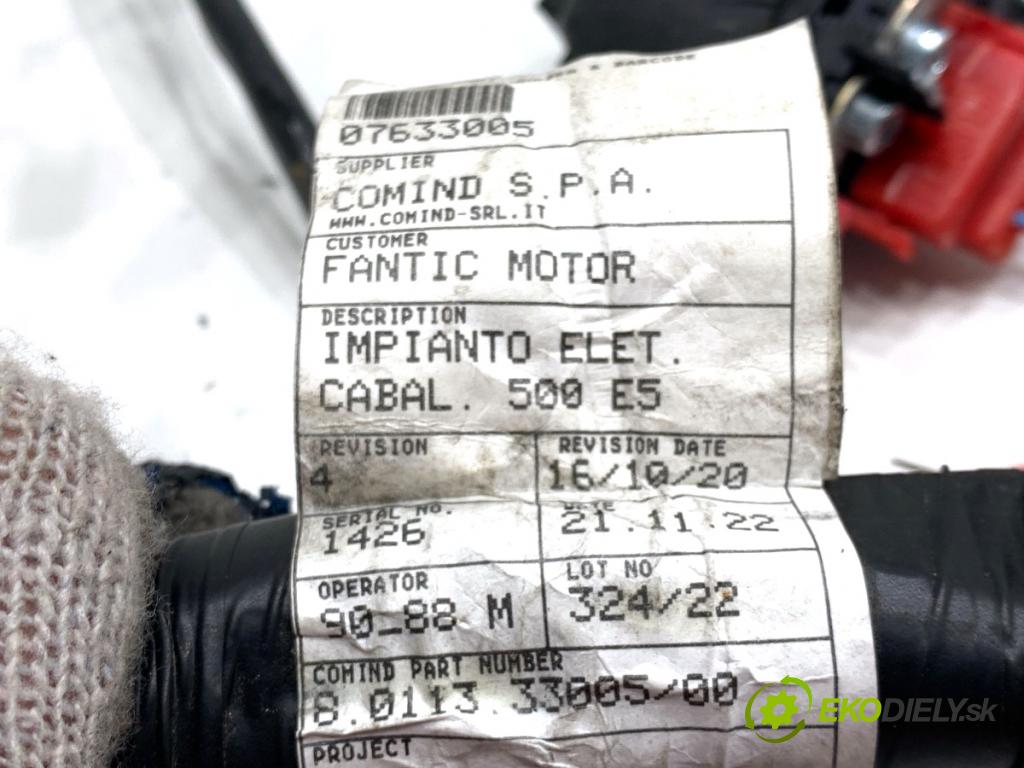FANTIC Caballero (2019 -  2023 33 kW 500 33kW (44KM) 463 Káblovačka elektrická
