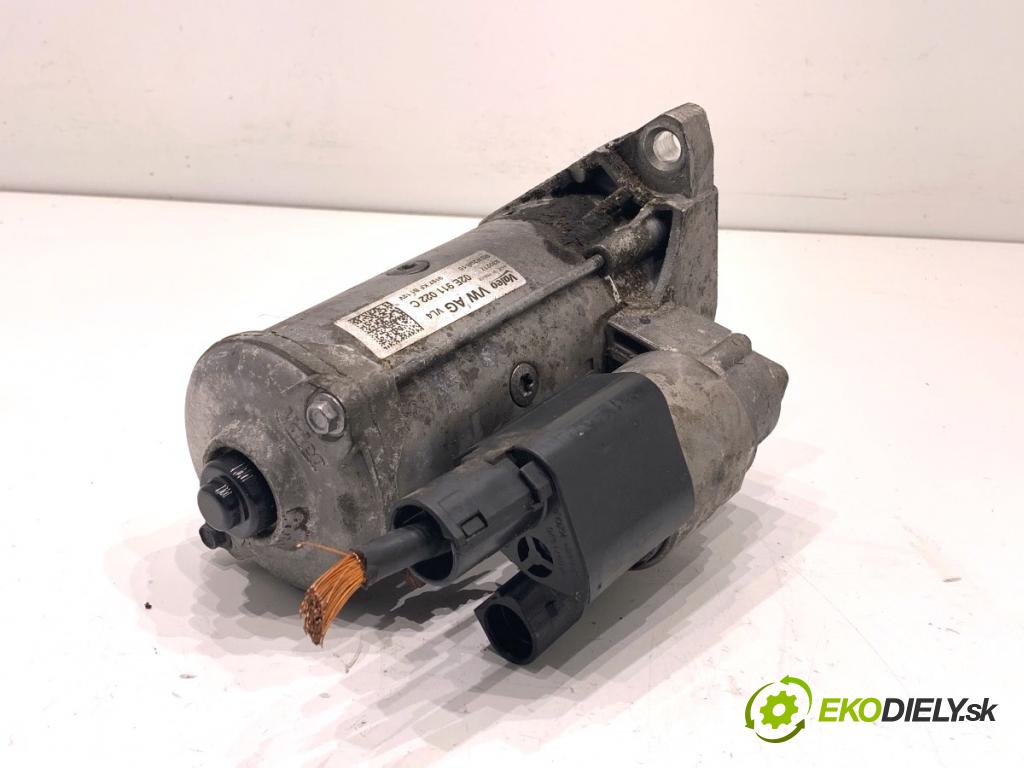 VW TIGUAN SUV 2017 110 kW 2.0 TDI 4motion 1968 startér 02E911022C (Startér)