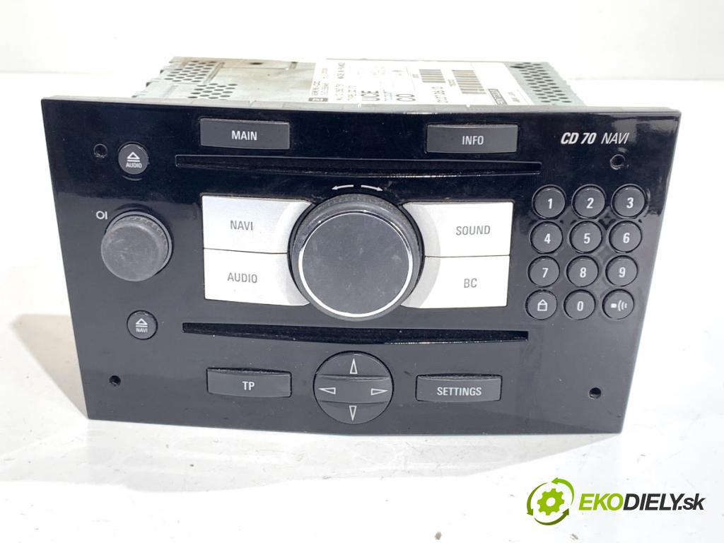 OPEL ASTRA H Kombi 2007 74 kW 1.9 CDTI (L35) 1910 RADIO 13262751 (Audio zariadenie)