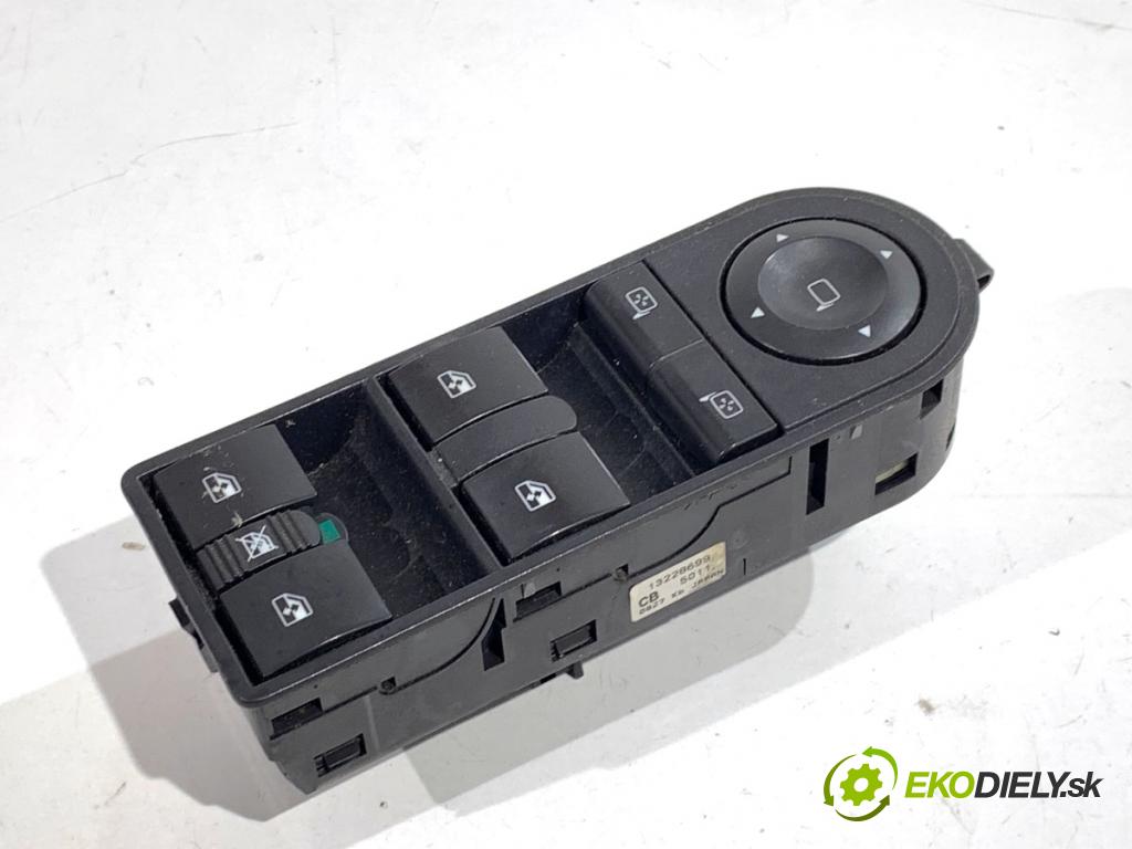 OPEL ASTRA H Kombi 2007 74 kW 1.9 CDTI (L35) 1910 Prepínač okien 13228699 (Prepínacie páčky pod volantom)
