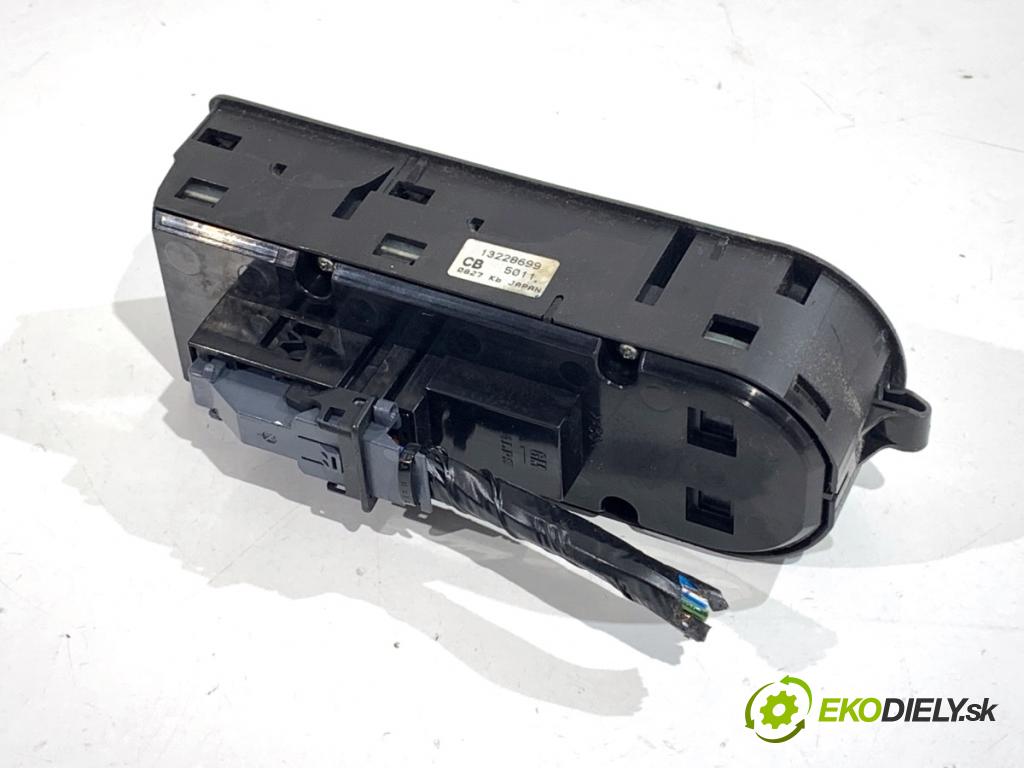 OPEL ASTRA H Kombi 2007 74 kW 1.9 CDTI (L35) 1910 Prepínač okien 13228699 (Prepínacie páčky pod volantom)