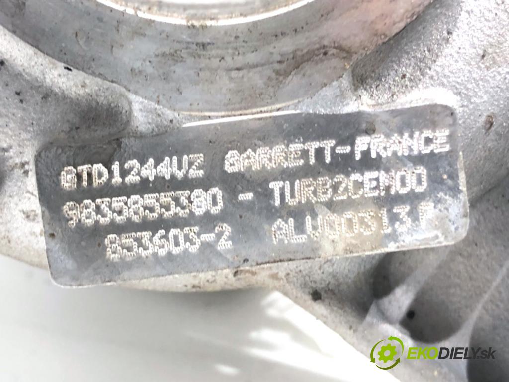 TOYOTA PROACE nadwozie wielkoprzestrzenne (MPV) 2024 96 kW 1.5 D-4D 130 (BKYMA) 1499 turbo 9835855380 (Kompletní turbodmychadlo)