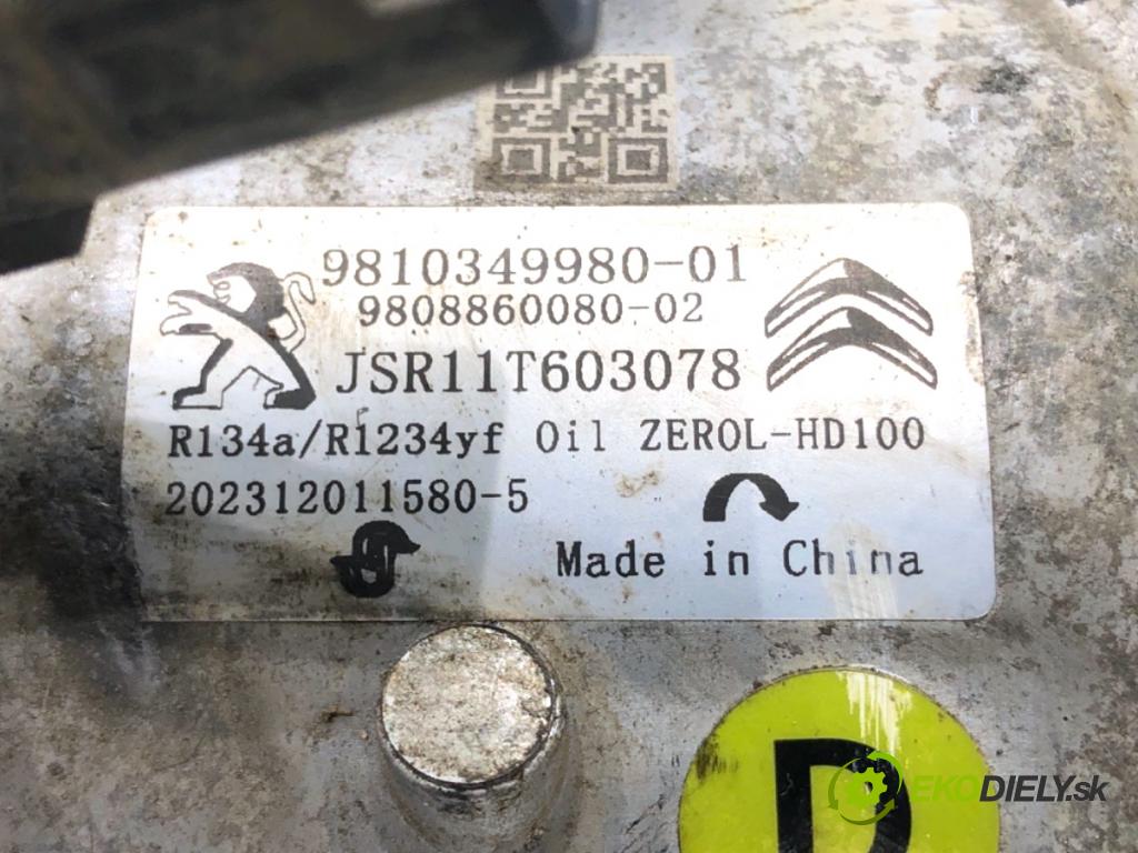 TOYOTA PROACE nadwozie wielkoprzestrzenne (MPV) 2024 96 kW 1.5 D-4D 130 (BKYMA) 1499 Kompresor klimatizácie 98410349980 (Kompresor klimatizácie)