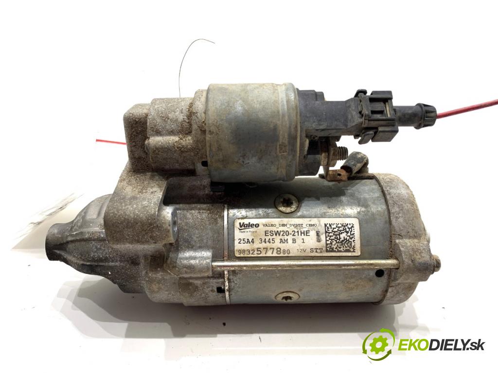 TOYOTA PROACE nadwozie wielkoprzestrzenne (MPV) 2024 96 kW 1.5 D-4D 130 (BKYMA) 1499 startér 9832577880 (Startér)