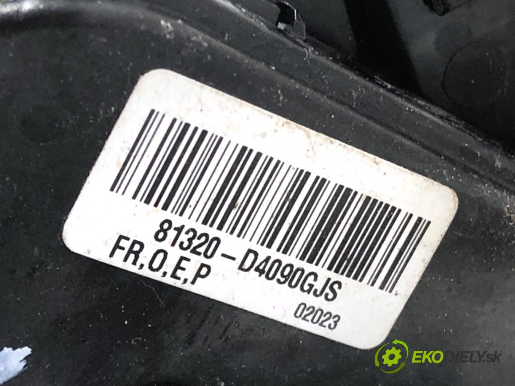 KIA OPTIMA sedan 2016 104 kW 1.7 CRDi 1685 zámok Dvere pravy predný 81320-D4090GJS