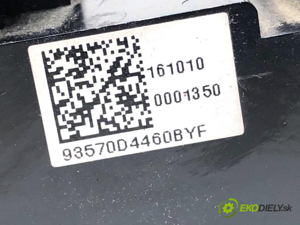 KIA OPTIMA sedan 2016 104 kW 1.7 CRDi 1685 Prepínač okien 93570D4460 (Prepínacie páčky pod volantom)