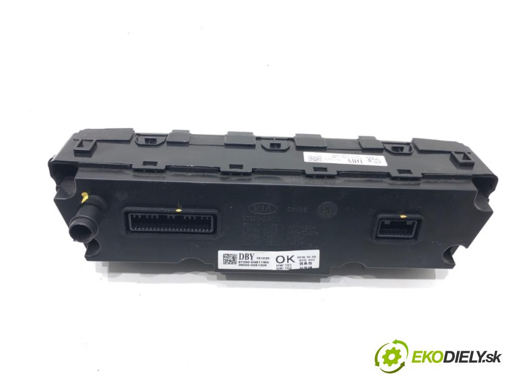 KIA OPTIMA sedan 2016 104 kW 1.7 CRDi 1685 Panel ovládania kúrenia 97250-D4811WK (Prepínacie páčky pod volantom)