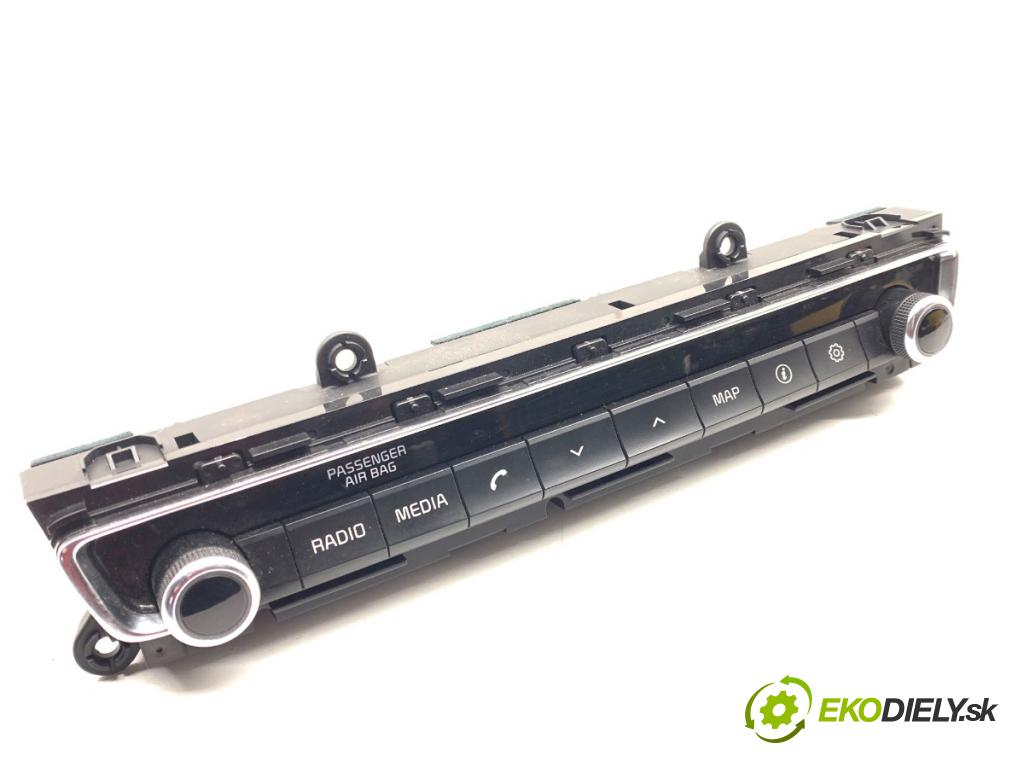 KIA OPTIMA sedan 2016 104 kW 1.7 CRDi 1685 Panel ovládania radia 96540-A8750WK (Prepínacie páčky pod volantom)