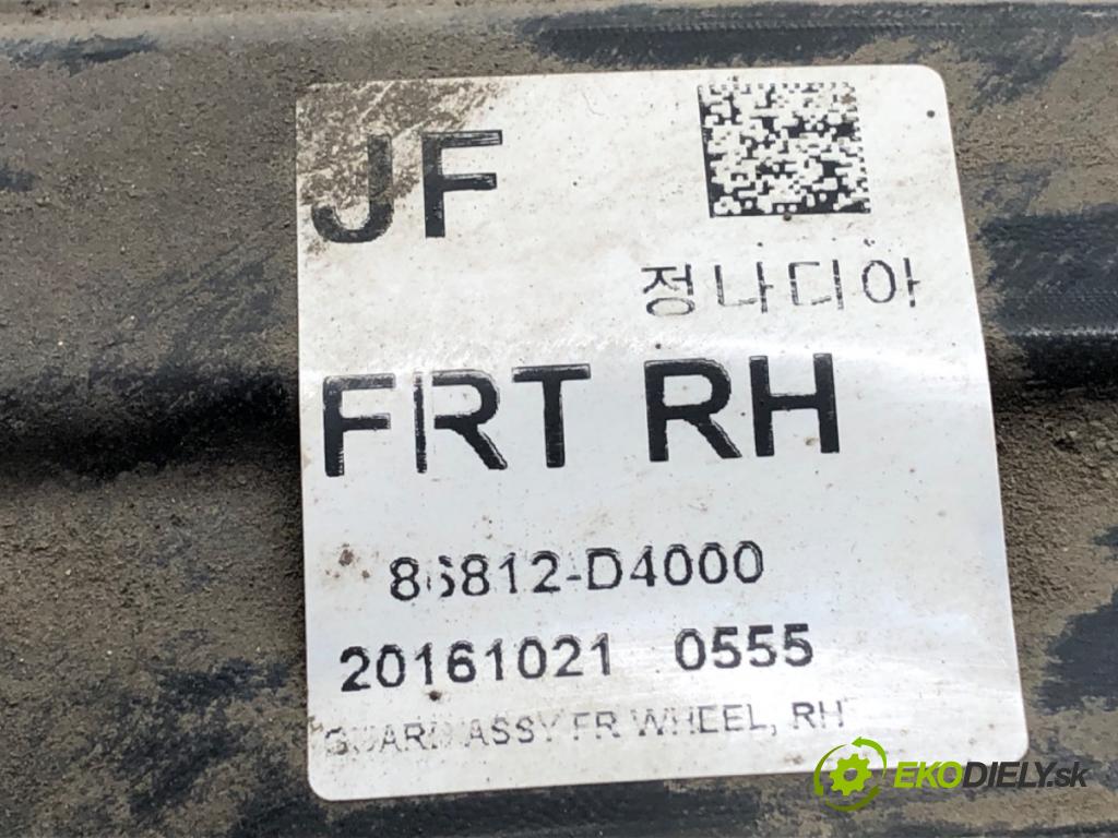 KIA OPTIMA sedan 2016 104 kW 1.7 CRDi 1685 podblatník pravy predný 86812-D4000