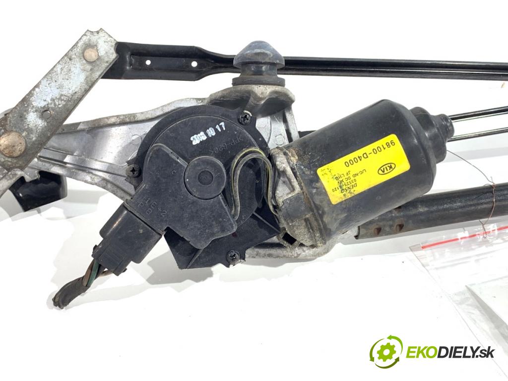 KIA OPTIMA sedan 2016 104 kW 1.7 CRDi 1685 Mechanizmus stieračov predný 98100-D4000 (Motorček stieračov predný)