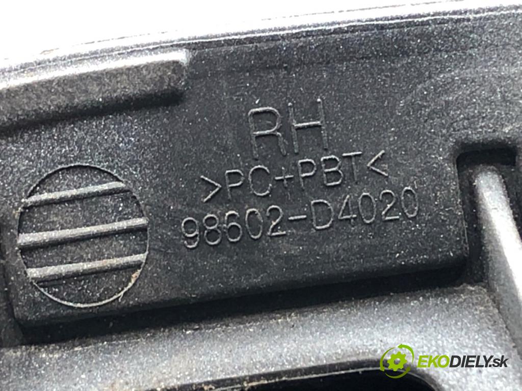 KIA OPTIMA sedan 2016 104 kW 1.7 CRDi 1685 ostrekovača svetla pravy predný 9898674-D4000 98602-D4020