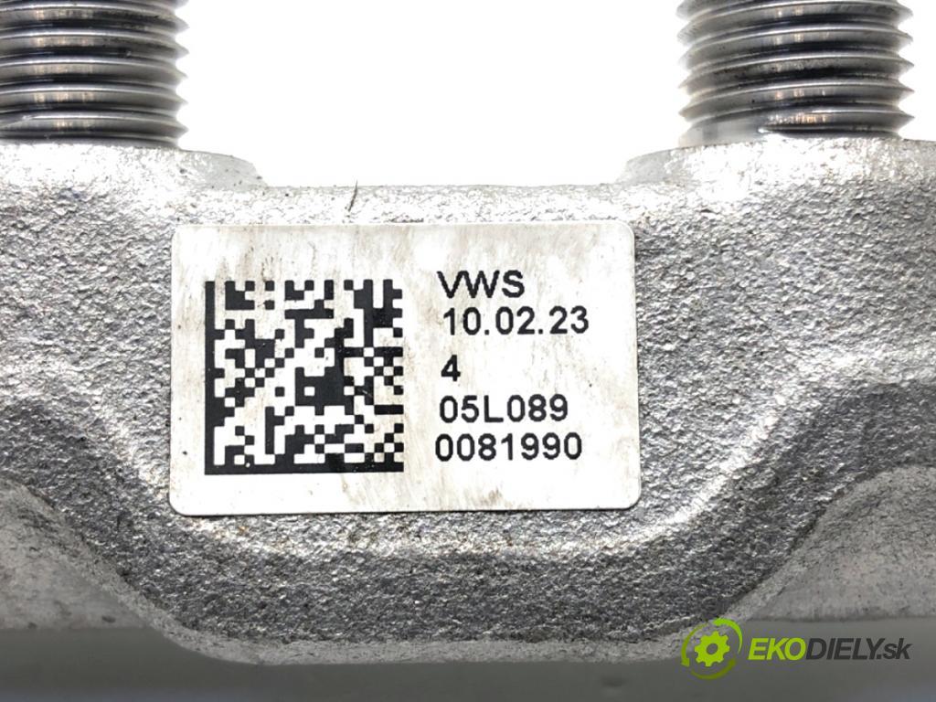 SKODA SUPERB III Kombi 2023 110 kW 2.0 TDI 1968 Lišta vstrekovacia 04L130764E 05L906054A (Vstrekovacia lišta)