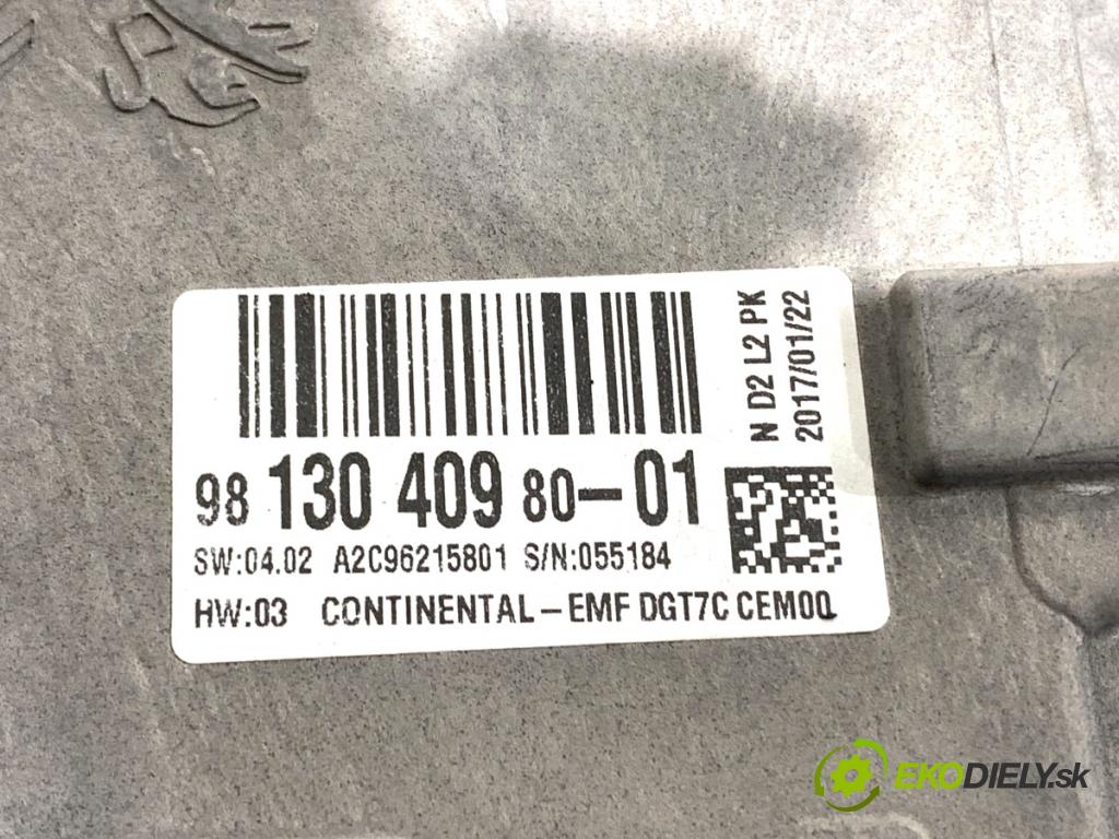 CITROEN C4 PICASSO II nadwozie wielkoprzestrzenne (MPV) 2017 88 kW 1.6 BlueHDi 120 1560 Displej 9813040980 (Přístrojová deska)
