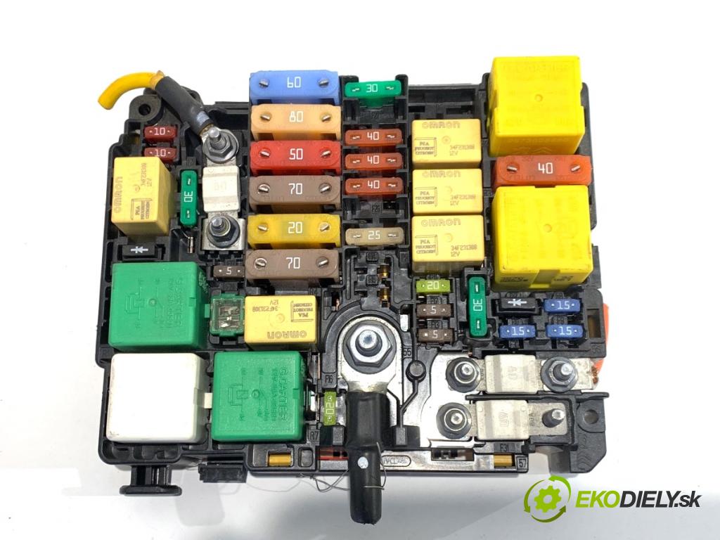 CITROEN C4 PICASSO II nadwozie wielkoprzestrzenne (MPV) 2017 88 kW 1.6 BlueHDi 120 1560 skříňka poistková  (Pojistková skříňka)