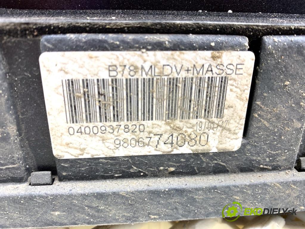 CITROEN C4 PICASSO II nadwozie wielkoprzestrzenne (MPV) 2017 88 kW 1.6 BlueHDi 120 1560 Kulisa 9806774080 (Rýchlostná páka (kulisa))