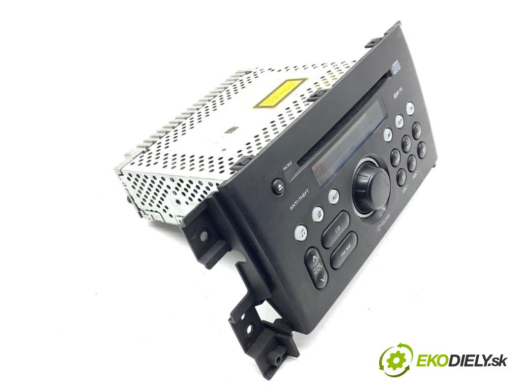 SUZUKI GRAND VITARA II samochód terenowy zamknięty 2006 95 kW 1.9 DDiS Napęd na wszystkie koła (JT419, TD44, JB419WD,... 1870 RADIO  (Audio zariadenie)