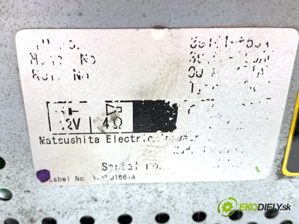 SUZUKI GRAND VITARA II samochód terenowy zamknięty 2006 95 kW 1.9 DDiS Napęd na wszystkie koła (JT419, TD44, JB419WD,... 1870 RADIO  (Audio zariadenie)