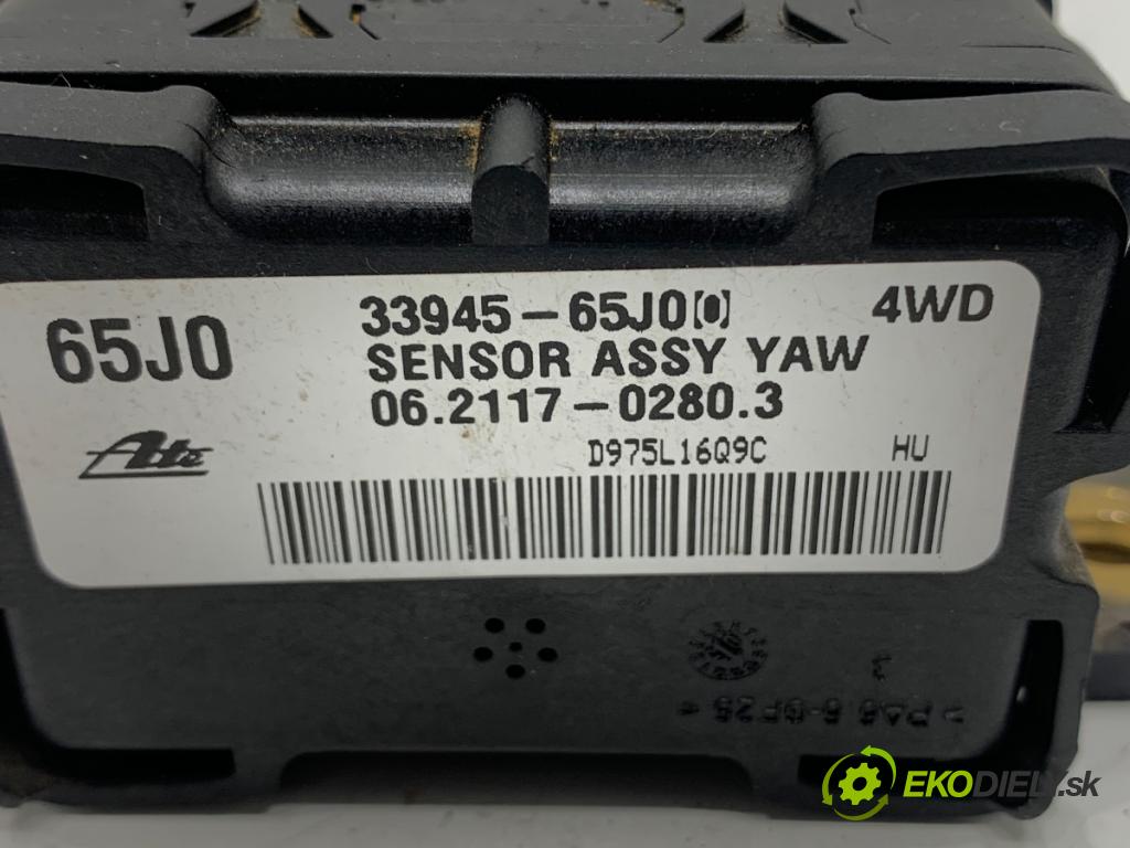 SUZUKI GRAND VITARA II samochód terenowy zamknięty 2006 95 kW 1.9 DDiS Napęd na wszystkie koła (JT419, TD44, JB419WD,... 1870 Snímač ESP 33945-65J00