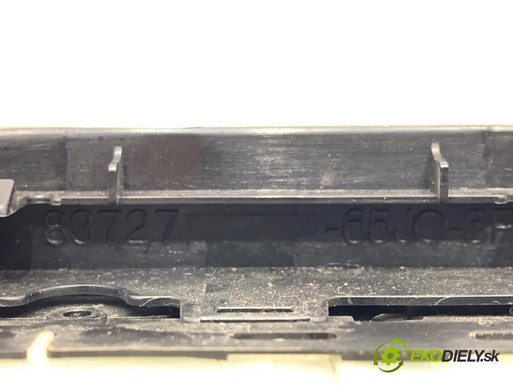 SUZUKI GRAND VITARA II samochód terenowy zamknięty 2006 95 kW 1.9 DDiS Napęd na wszystkie koła (JT419, TD44, JB419WD,... 1870 Prepínač okien  (Prepínacie páčky pod volantom)