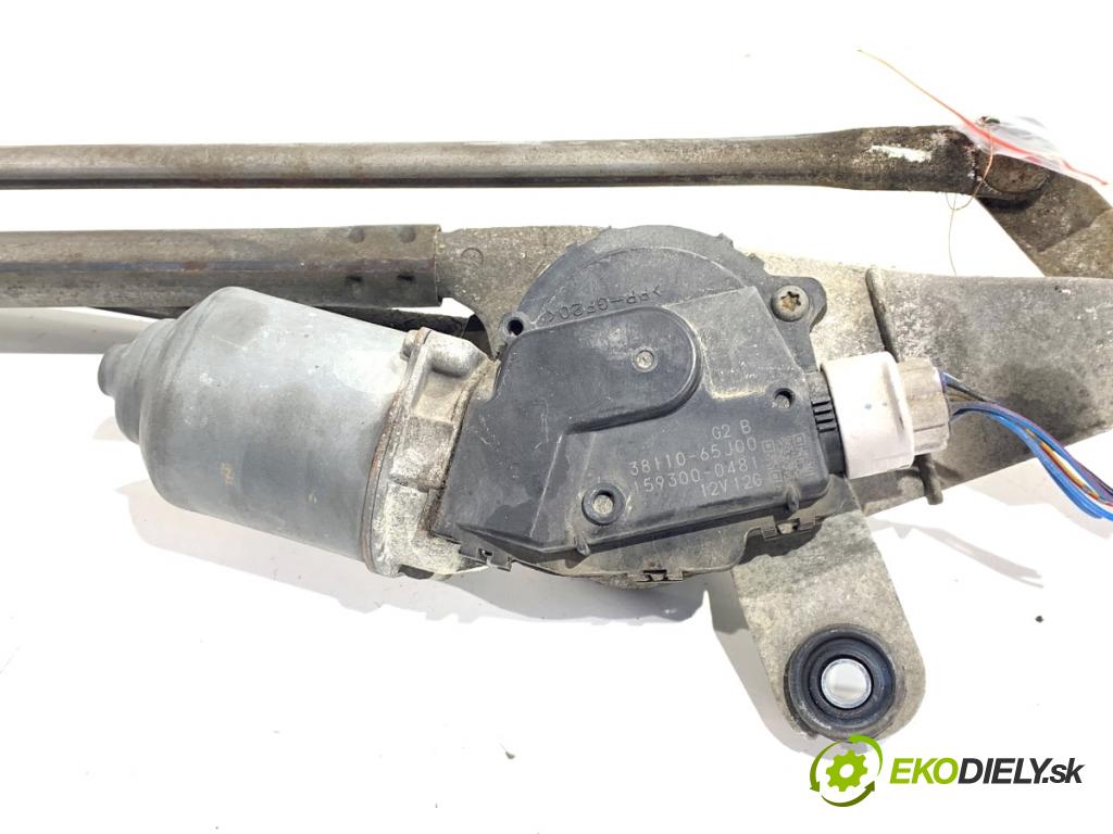 SUZUKI GRAND VITARA II samochód terenowy zamknięty 2006 95 kW 1.9 DDiS Napęd na wszystkie koła (JT419, TD44, JB419WD,... 1870 mechanismus stěračů přední část 38110-65J00 (Motorek stěračů přední)