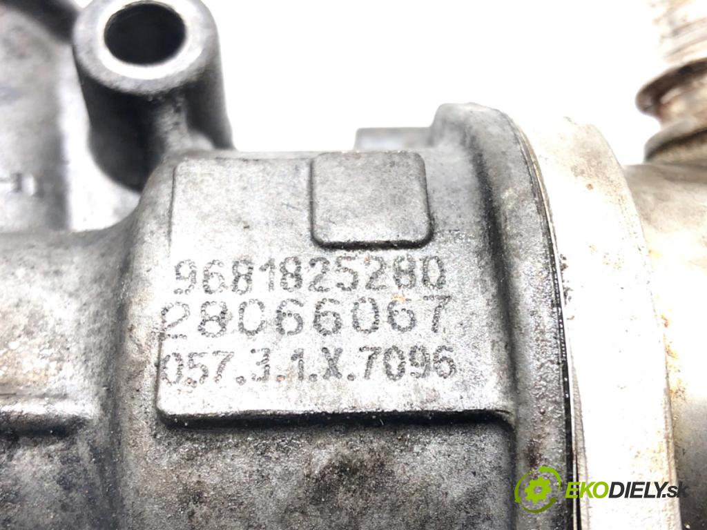 CITROEN C5 III sedan 2010 103 kW 2.0 HDi 140 1997 Ventil EGR CHLADIČ: 9681825280