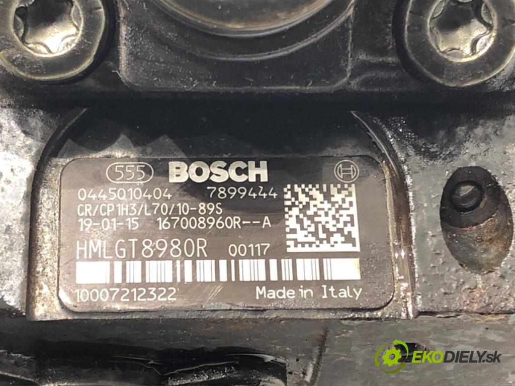 OPEL VIVARO B Autobus 2019 89 kW 1.6 CDTI (06) 1598 Pumpa vysokého tlaku 0445010404