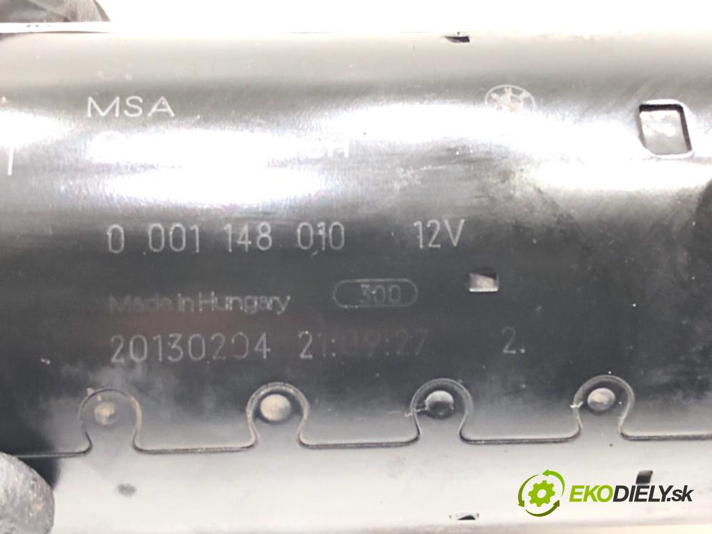 BMW F07 liftback 2013 135 kW 520 d 1995 startér 0001148010 (Startér)