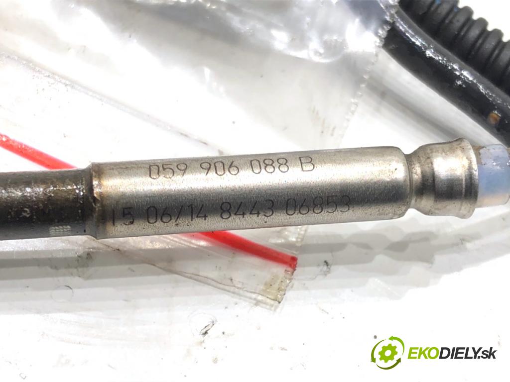 VW PHAETON sedan 2014 176 kW 3.0 V6 TDI 4motion 2967 Snímač teploty spalín 059906088B (Snímač)