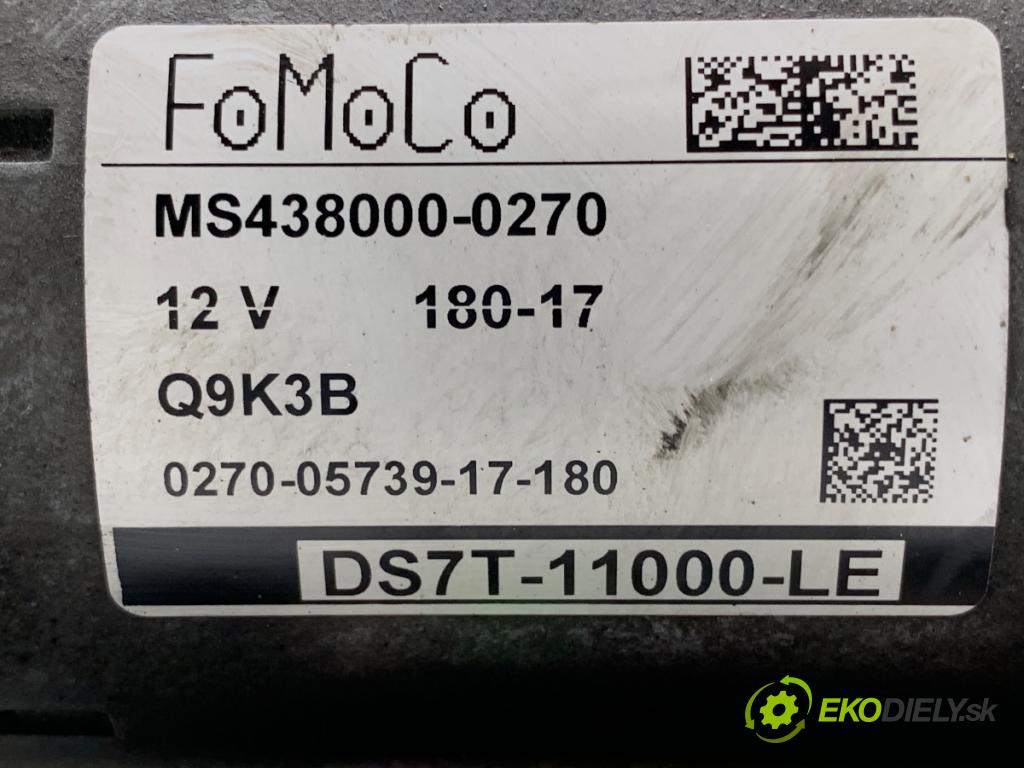 FORD MONDEO MK5 liftback 2017 110 kW 2.0 TDCi 1998 startér DS7T-11000-LE (Startér)