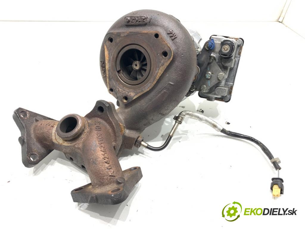 MERCEDES-BENZ GLE SUV 2018 190 kW 350 d 4-matic (166.024) 2987 turbo A6420902486 (Kompletní turbodmychadlo)