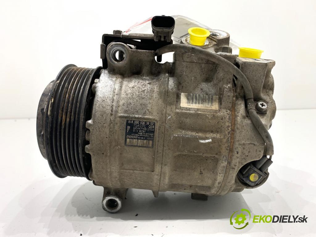 MERCEDES-BENZ GLE SUV 2018 190 kW 350 d 4-matic (166.024) 2987 kompresor klimatizace A0008303802 (Kompresor klimatizace)