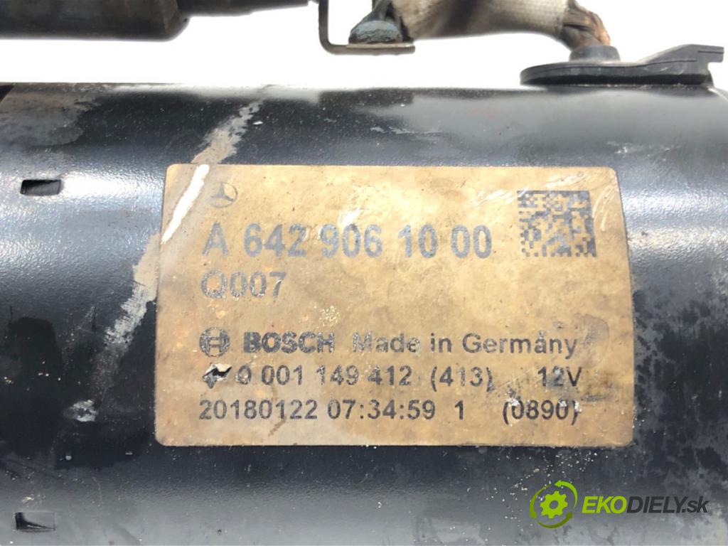 MERCEDES-BENZ GLE SUV 2018 190 kW 350 d 4-matic (166.024) 2987 startér A6429061000 (Startér)