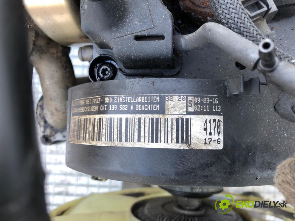 VW CARFTER 30 35 Autobus 2016 100 kW 2.0 TDI 1968 Motor KOMPLETNÍ: