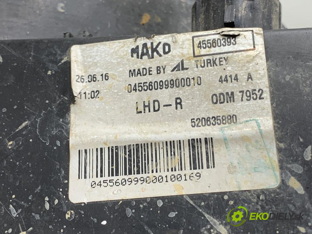 FIAT FIORINO III Nadwozie pełne/minivan 2016 59 kW 1.3 D Multijet (225CXG1A, 225AXL1A, 225AXG11, 225BXL1A,... 1248 Svetlomet pravy predný 520635880