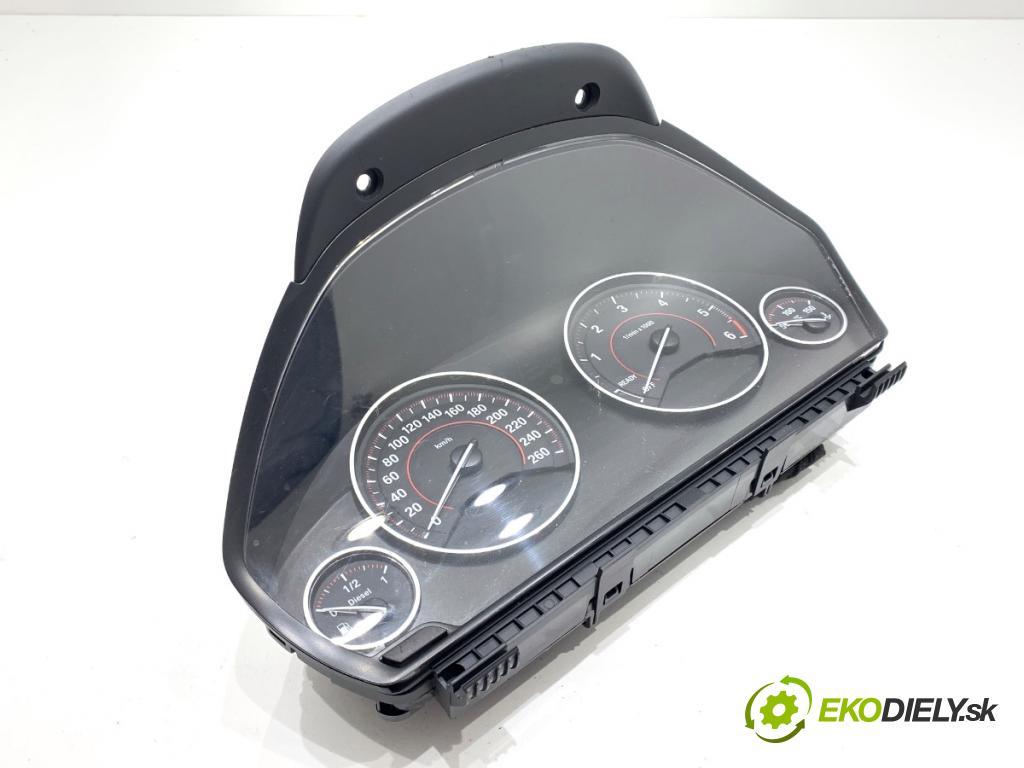 BMW F32 coupe 2014 135 kW 420 d xDrive 1995 Prístrojovka 9232895 (Prístrojová doska)