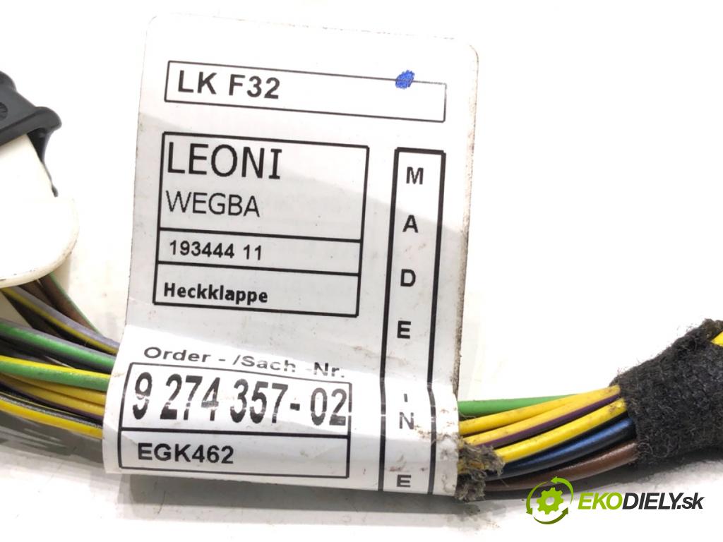 BMW F32 coupe 2014 135 kW 420 d xDrive 1995 Káblovačka dverí kufra zad 9274357