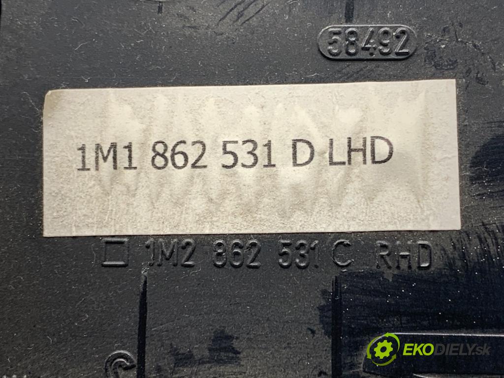 SEAT LEON I liftback 2002 81 kW 1.9 TDI 1896 Držiak na nápoje 1M1862531D (Držiak (úchyt) na nápoje)