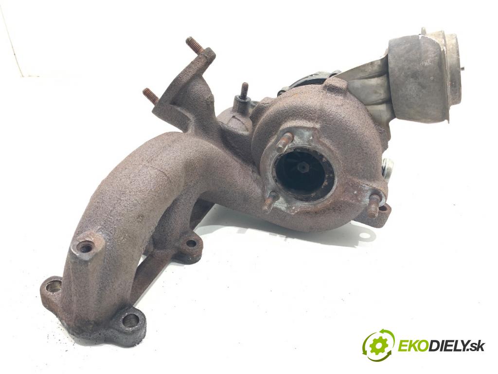 SEAT LEON I liftback 2002 81 kW 1.9 TDI 1896 turbo 038253019N (Kompletní turbodmychadlo)