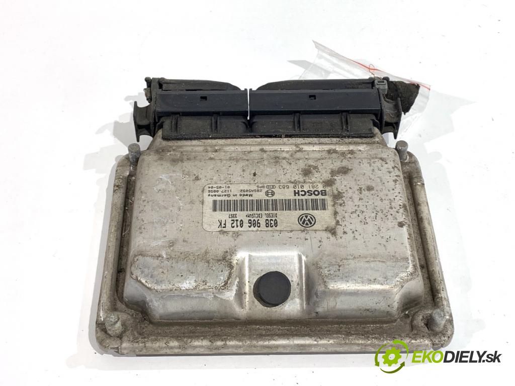 SEAT LEON I liftback 2002 81 kW 1.9 TDI 1896 riadiaca jednotka Motor 038906012FK (Riadiaca jednotka)