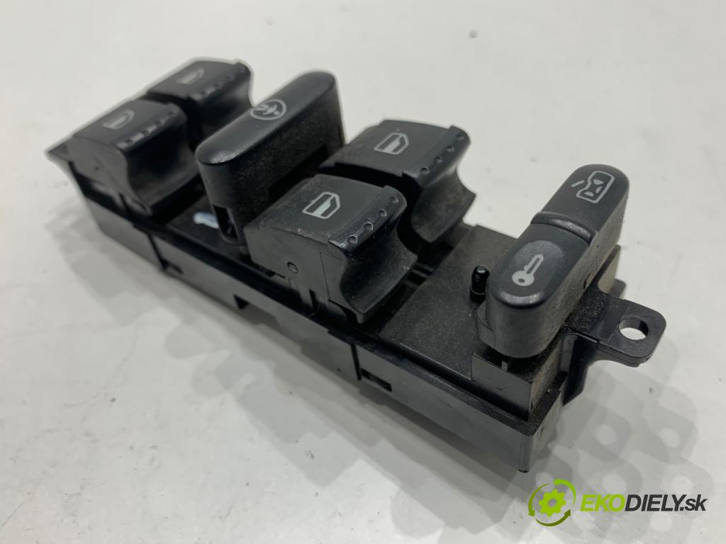 SEAT LEON I liftback 2002 81 kW 1.9 TDI 1896 Prepínač okien 1J4959857B (Prepínacie páčky pod volantom)