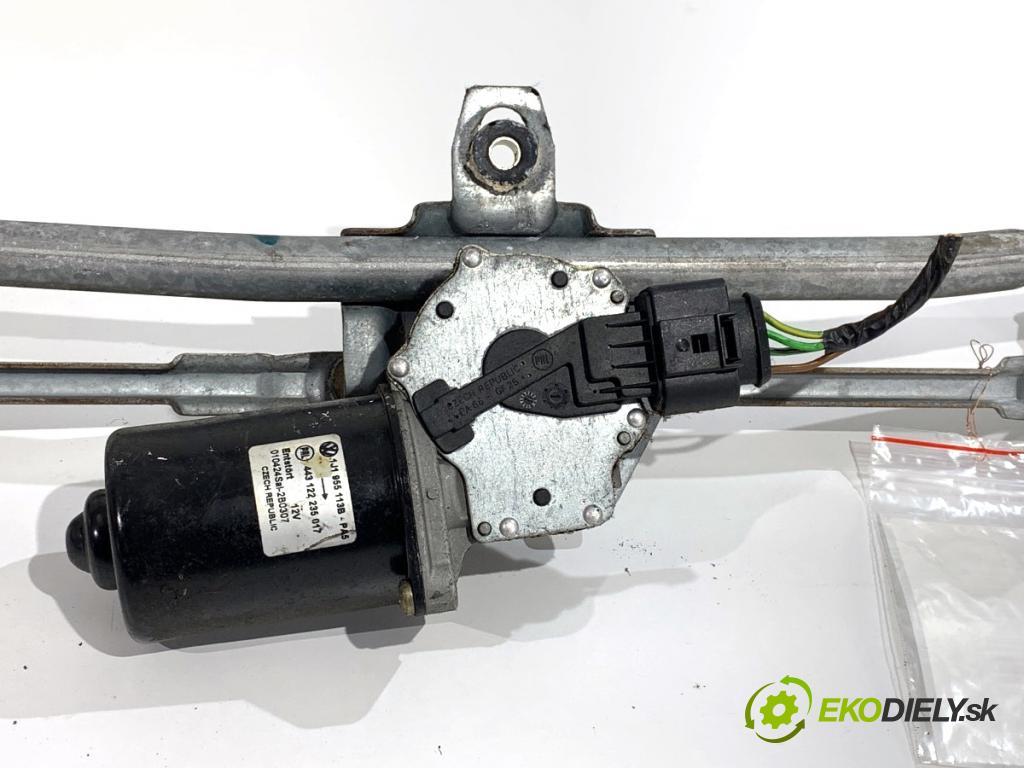 SEAT LEON I liftback 2002 81 kW 1.9 TDI 1896 Mechanizmus stieračov predný 1J1955113B (Motorček stieračov predný)