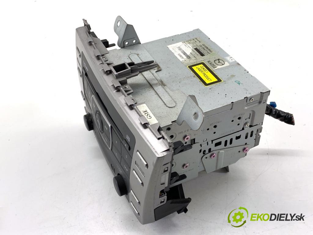 MAZDA 6 GH liftback 2007 88 kW 1.8 MZR 1798 RADIO GS1E669RXA (Audio zariadenie)