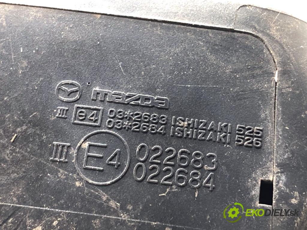 MAZDA 6 GH liftback 2007 88 kW 1.8 MZR 1798 Spätné zrkadlo ľavy