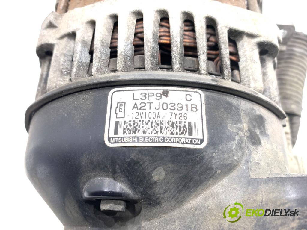 MAZDA 6 GH liftback 2007 88 kW 1.8 MZR 1798 Alternátor A2TJ0391B (Alternátor)