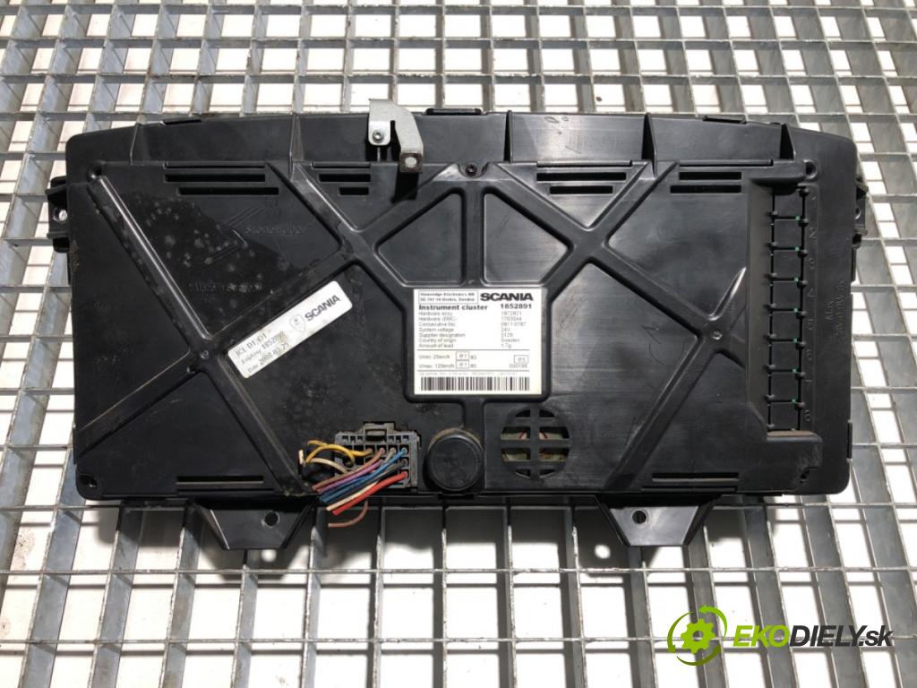 SCANIA P,G,R,T - series Ciągnik siodłowy 2008 279 kW R 380 279 kW [380 KM] olej napędowy 2004 - 2022 10600 Prístrojovka 1852891 (Prístrojová doska)