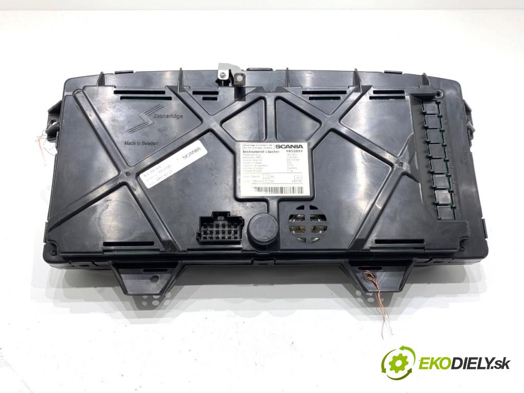 SCANIA P,G,R,T - series Ciągnik siodłowy 2008 279 kW R 380 279 kW [380 KM] olej napędowy 2004 - 2022 10600 Prístrojovka 1852891 (Prístrojová doska)
